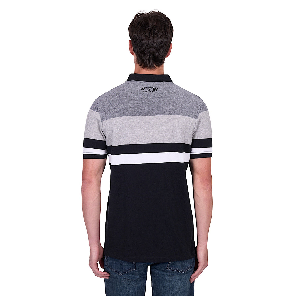 Pure Western Men’s Shane Polo - Black