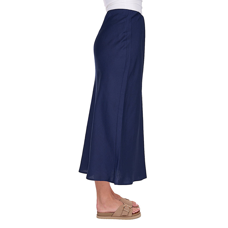 Thomas Cook Women’s Priscilla Linen Skirt - Navy