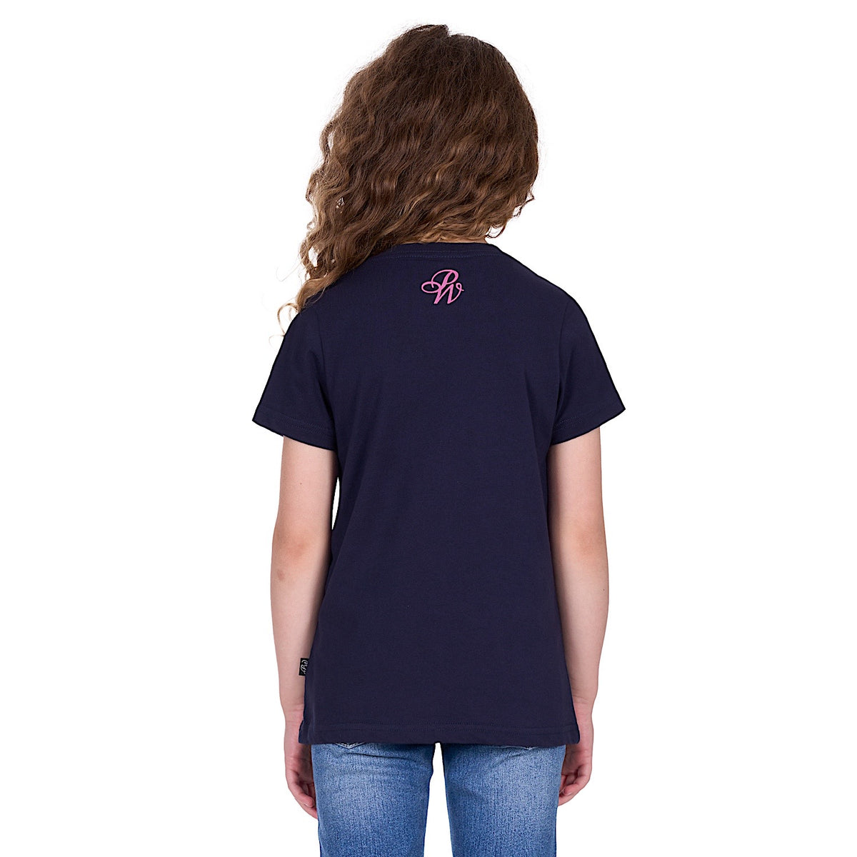 Pure Western Girl’s Ashlyn Tee - Navy