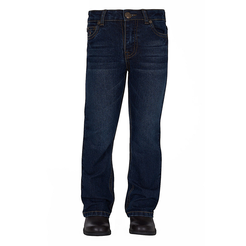 Pure Western Girl’s Sam Boot Cut Jean - Midnight