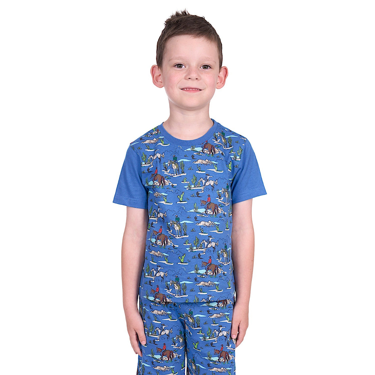 Pure Western Boy’s Brady PJ - Denim