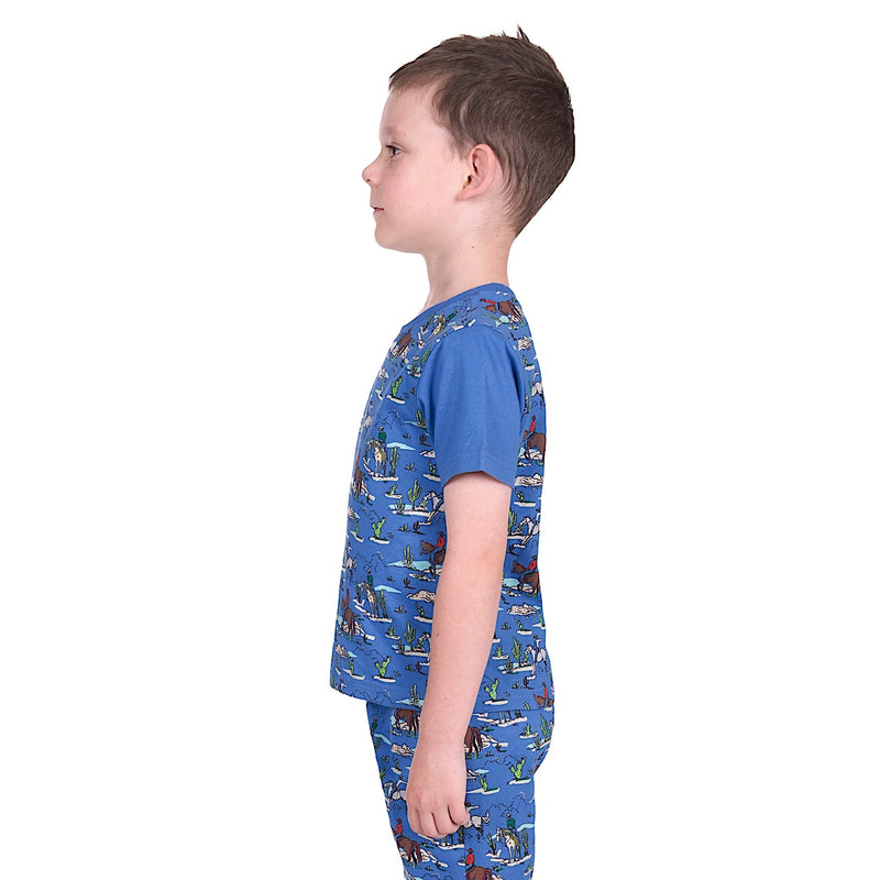Pure Western Boy’s Brady PJ - Denim