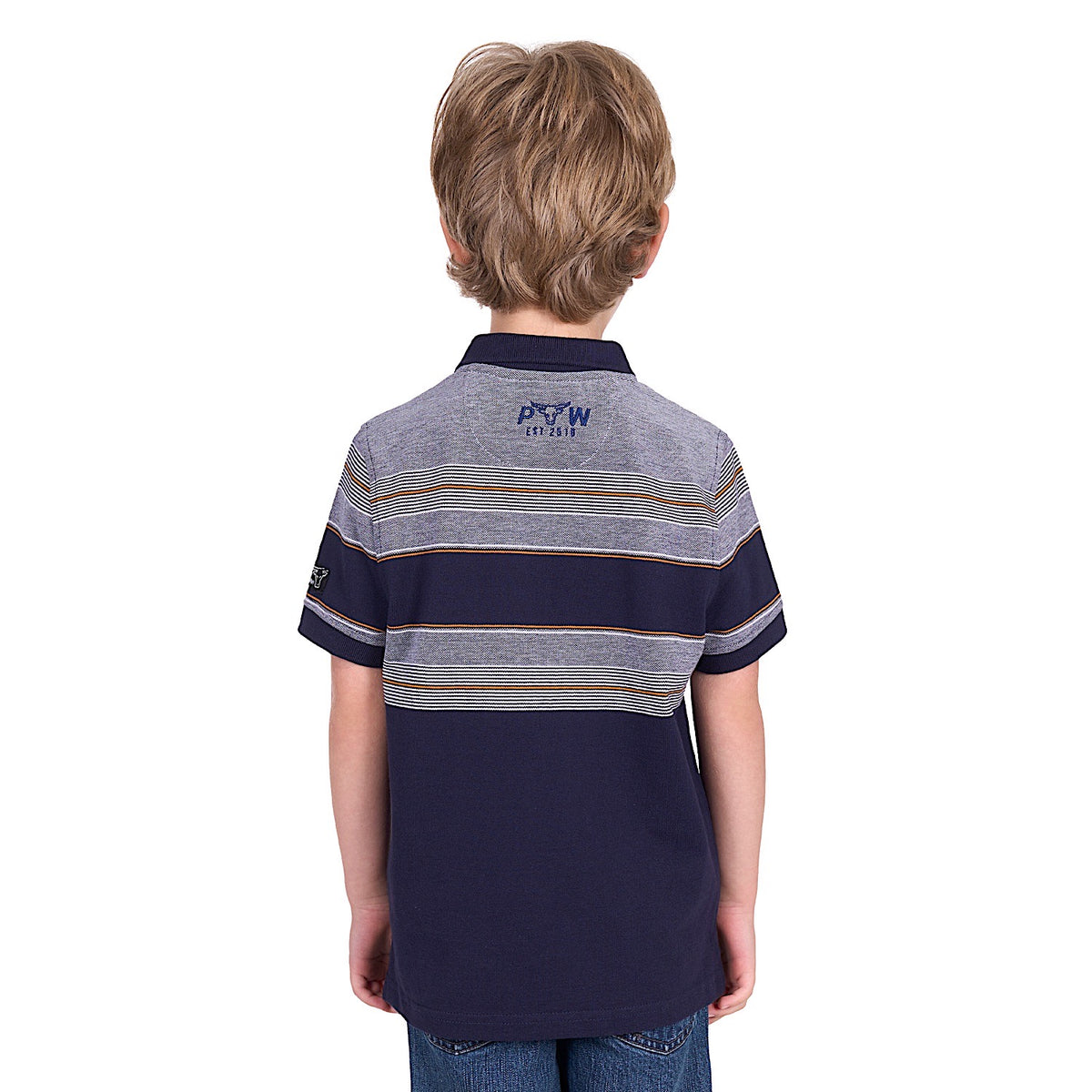Pure Western Boy’s Brad Polo - Navy
