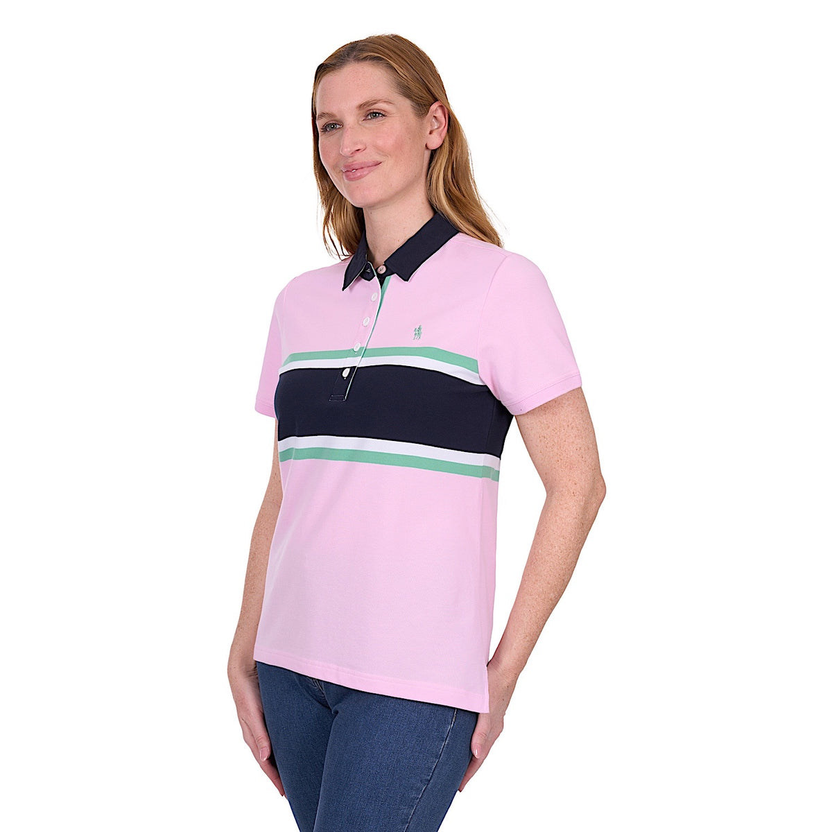 Thomas Cook Women’s Felicia Polo - Pale Pink