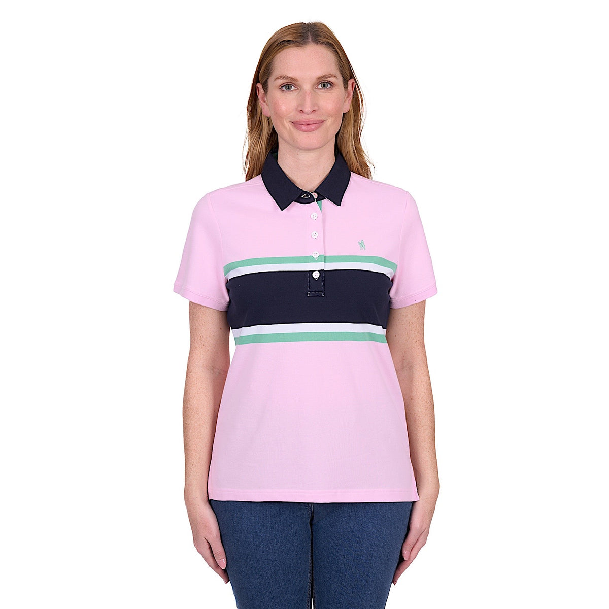 Thomas Cook Women’s Felicia Polo - Pale Pink