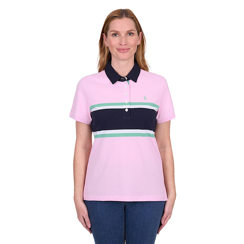 Thomas Cook Women’s Felicia Polo - Pale Pink