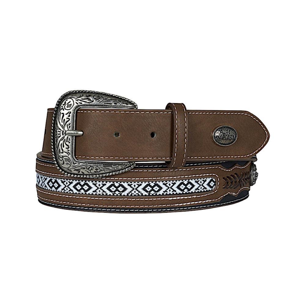 Pure Western Clayton Belt - Tan/Black