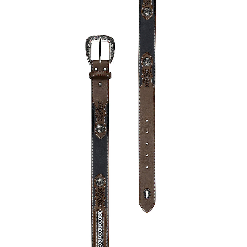 Pure Western Clayton Belt - Tan/Black