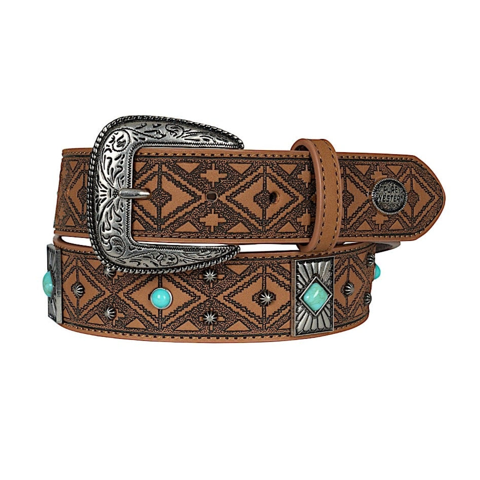 Pure Western Kristen Belt - Tan