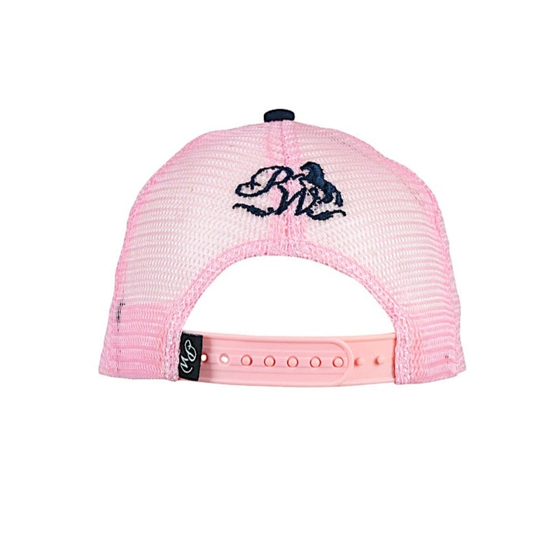 Pure Western Kid’s Alesia Trucker Cap - Navy/Pink