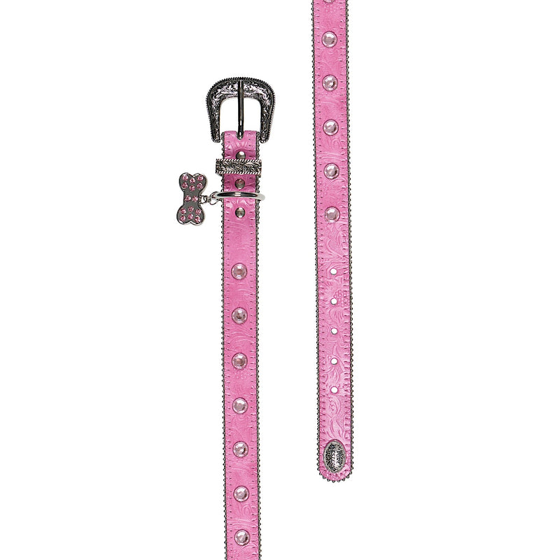 Pure Western Tilly Dog Collar - Pink