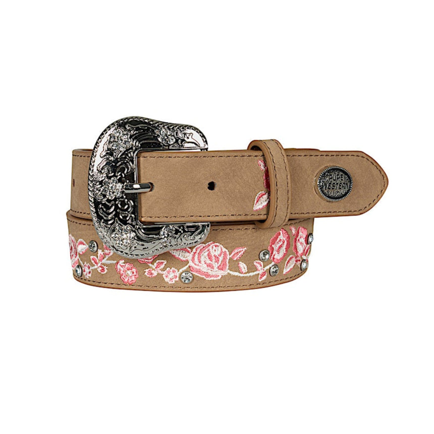 Pure Western Kid’s Andriana Belt - Light Tan