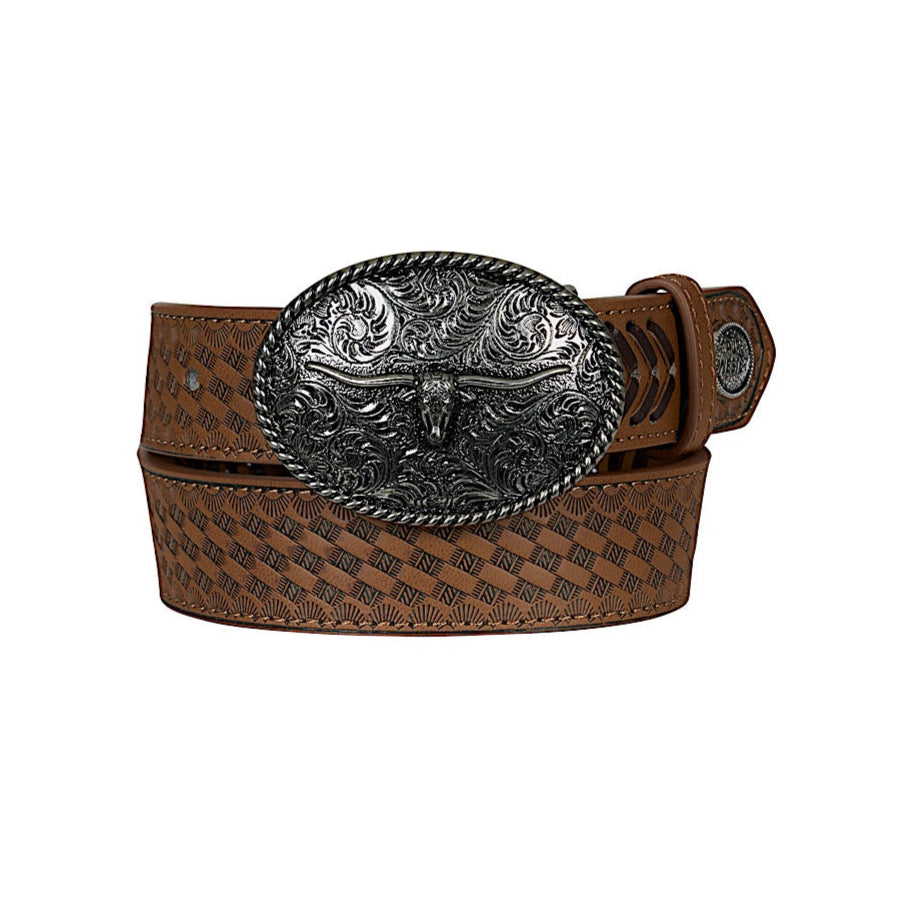 Pure Western Kid’s Jayson Belt - Tan