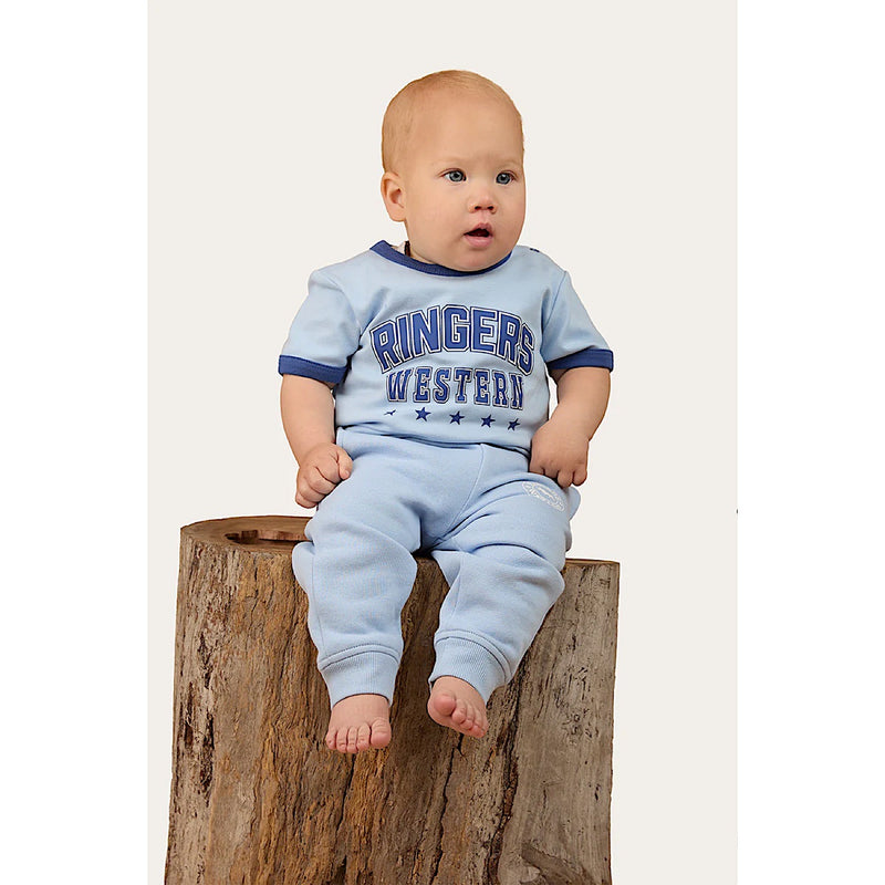 Ringers Western Bambino Ringer T-Shirt - Blue