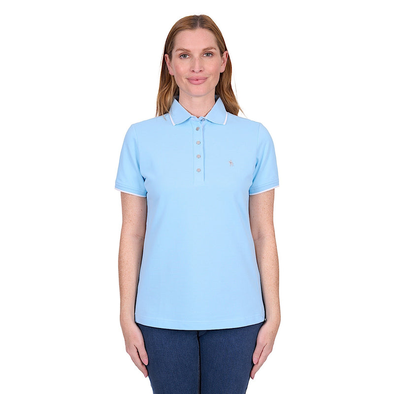Thomas Cook Women’s Michelle Polo - Pale Blue