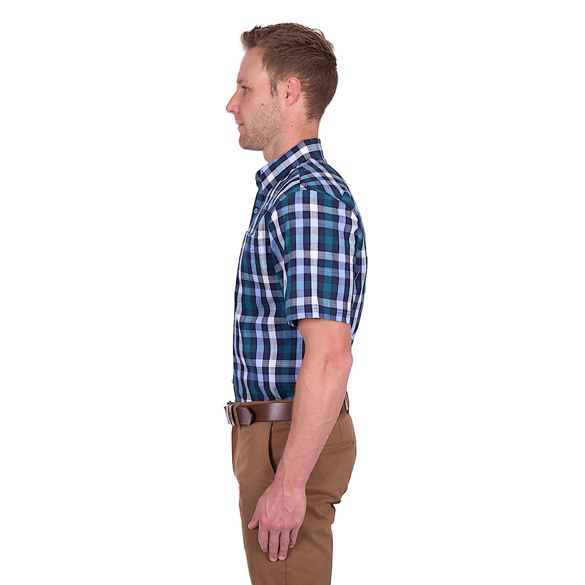 Thomas Cook Men’s John Short Sleeve Shirt - Navy/Blue