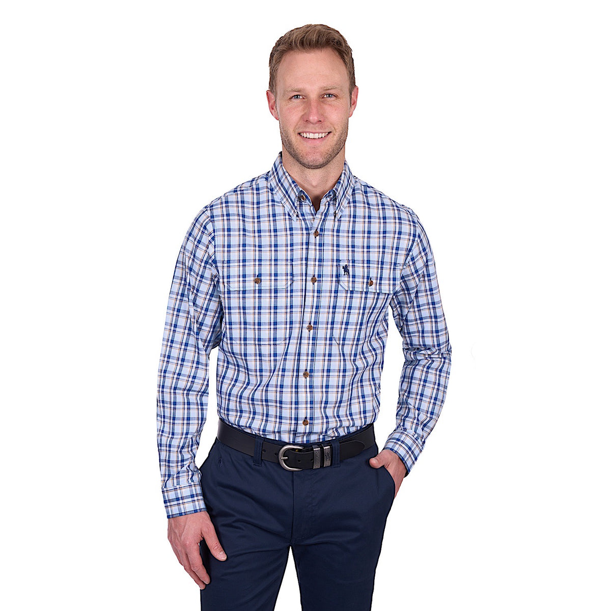 Thomas Cook Men’s Thomas Shirt - Navy/Lt Blue