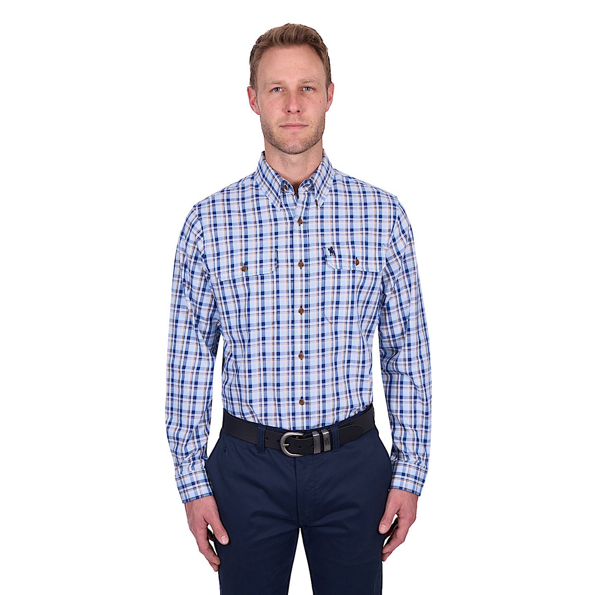 Thomas Cook Men’s Thomas Shirt - Navy/Lt Blue