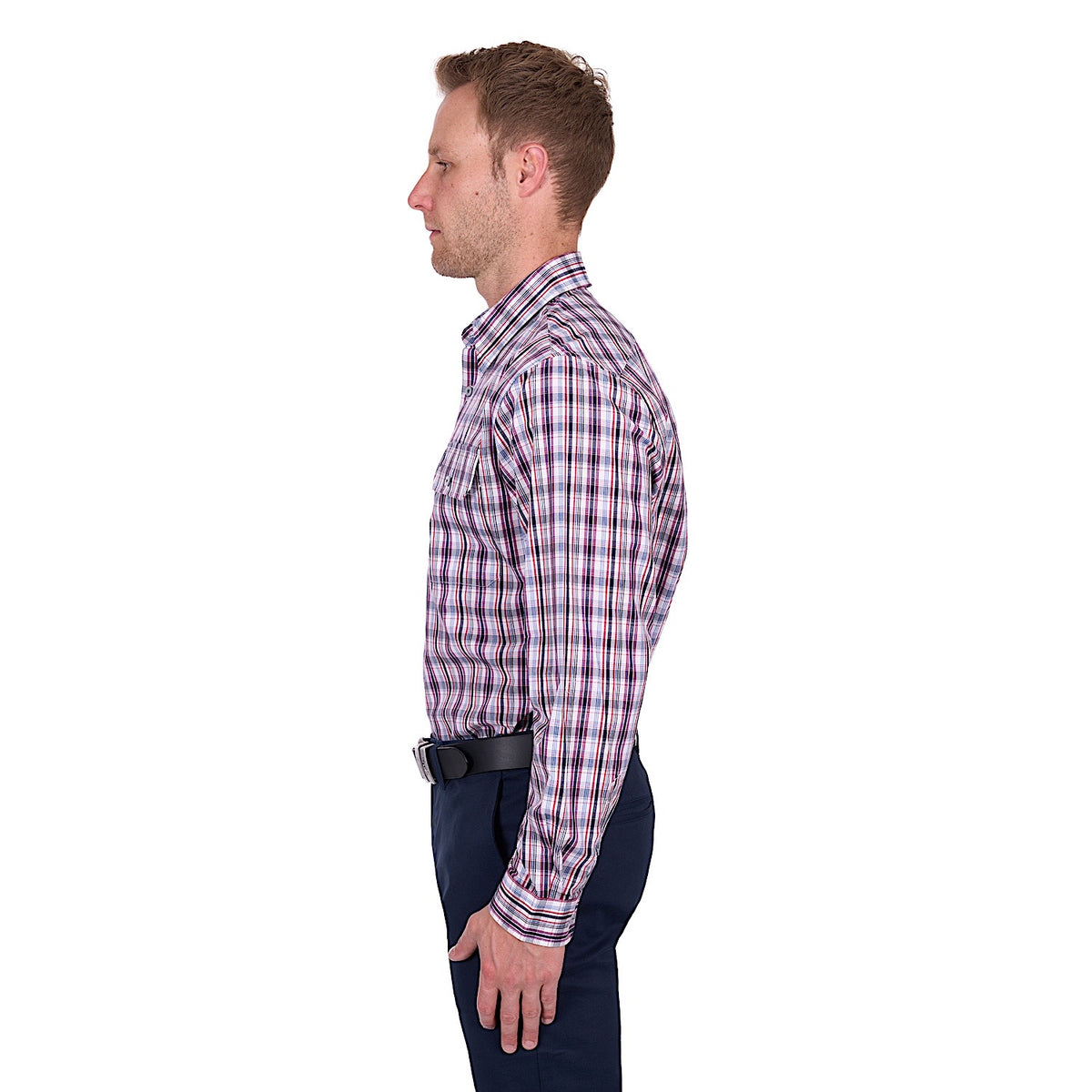 Thomas Cook Men’s Jeff Shirt - Navy/Red
