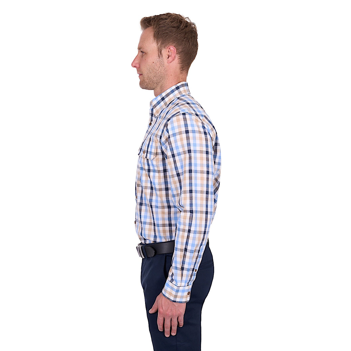 Thomas Cook Men’s Jesse Shirt - Navy/Tan