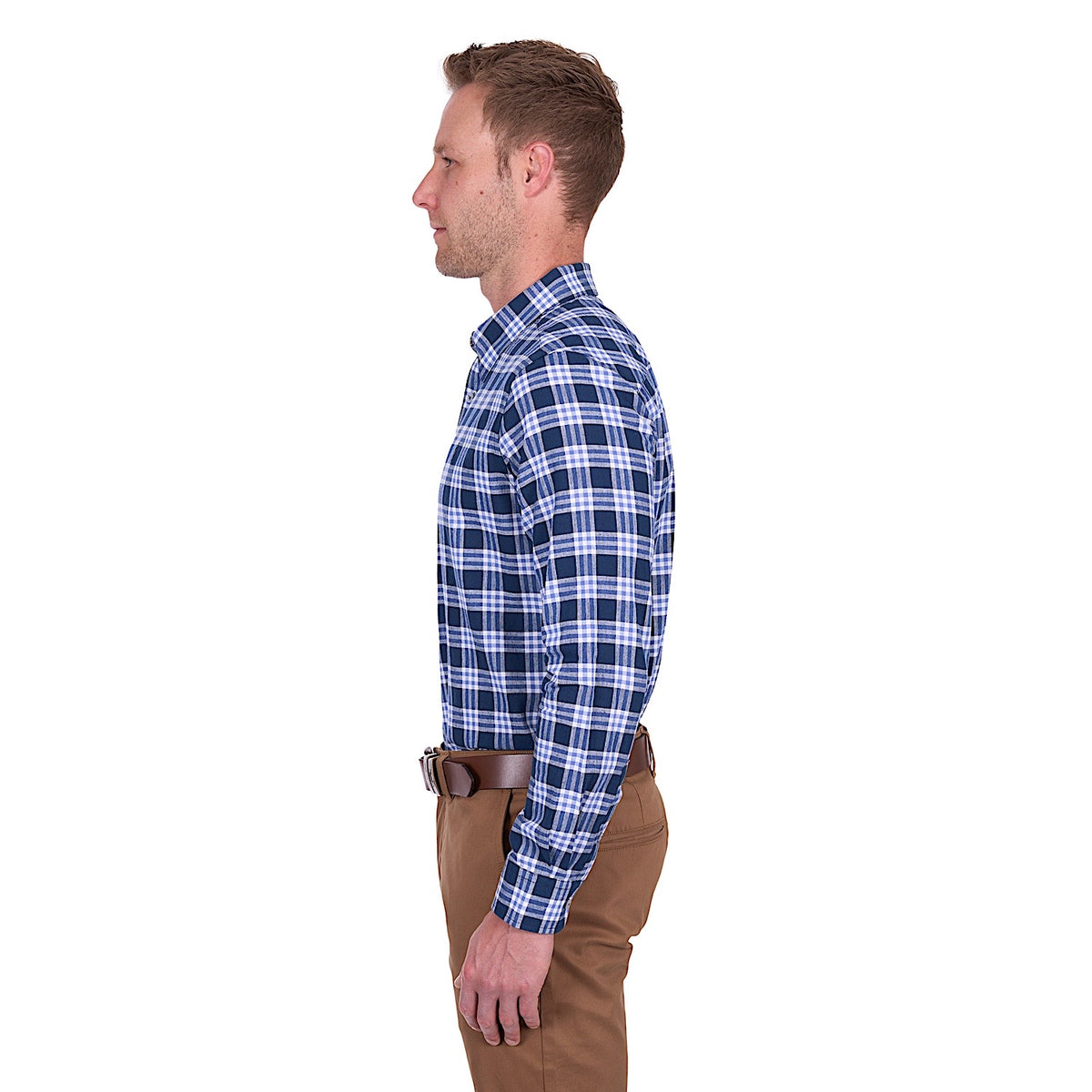 Thomas Cook Men’s Dale Linen Shirt - Navy/White