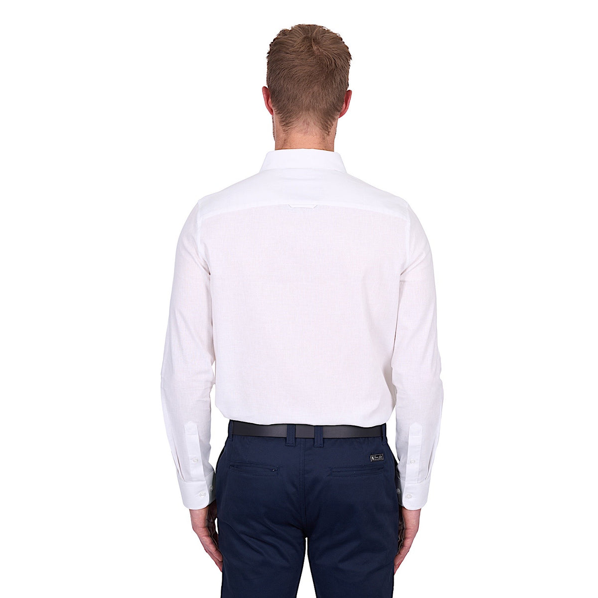 Thomas Cook Men’s TC Linen Shirt - White
