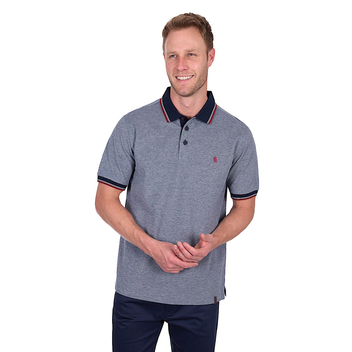 Thomas Cook Men’s Dan Tailored Polo - Navy Marle