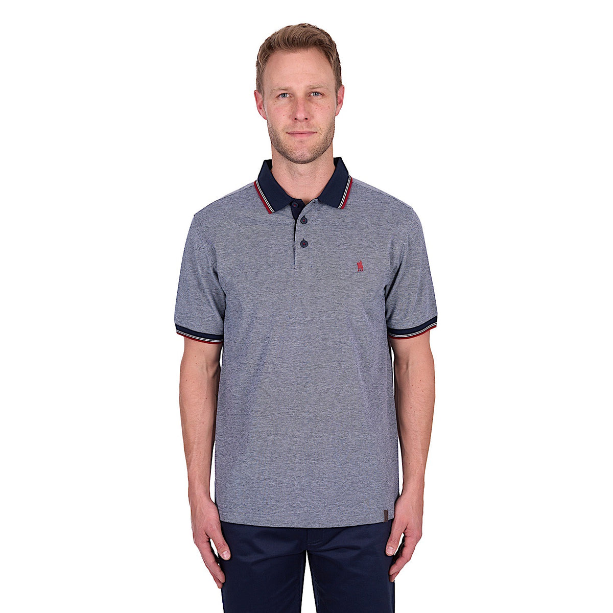 Thomas Cook Men’s Dan Tailored Polo - Navy Marle