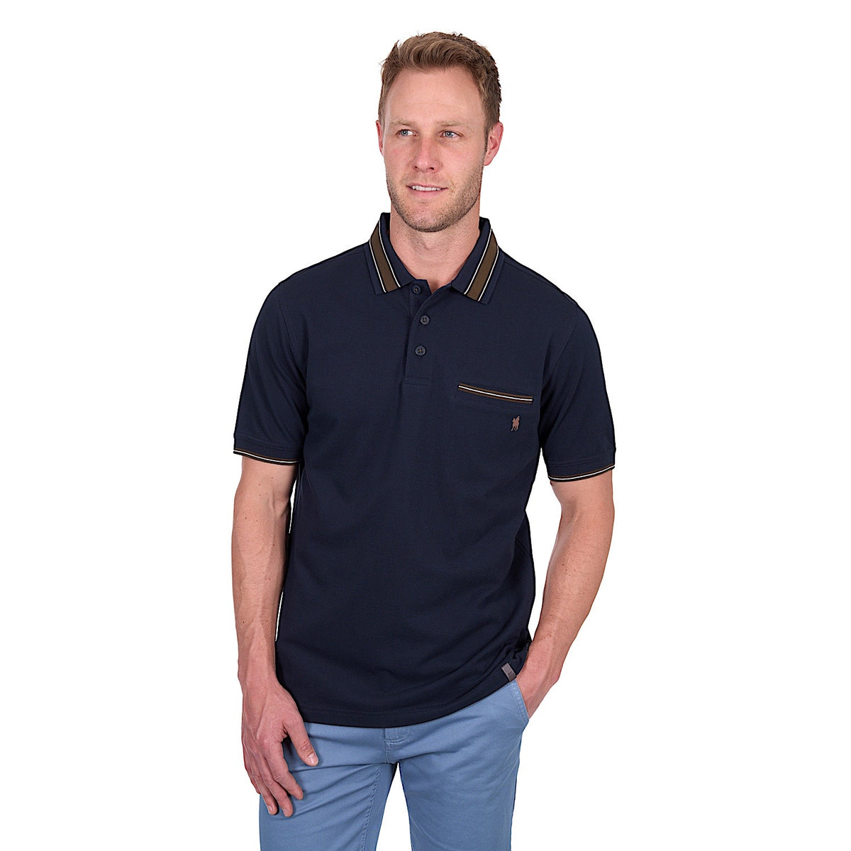 Thomas Cook Men’s Ben Tailored Polo - Navy