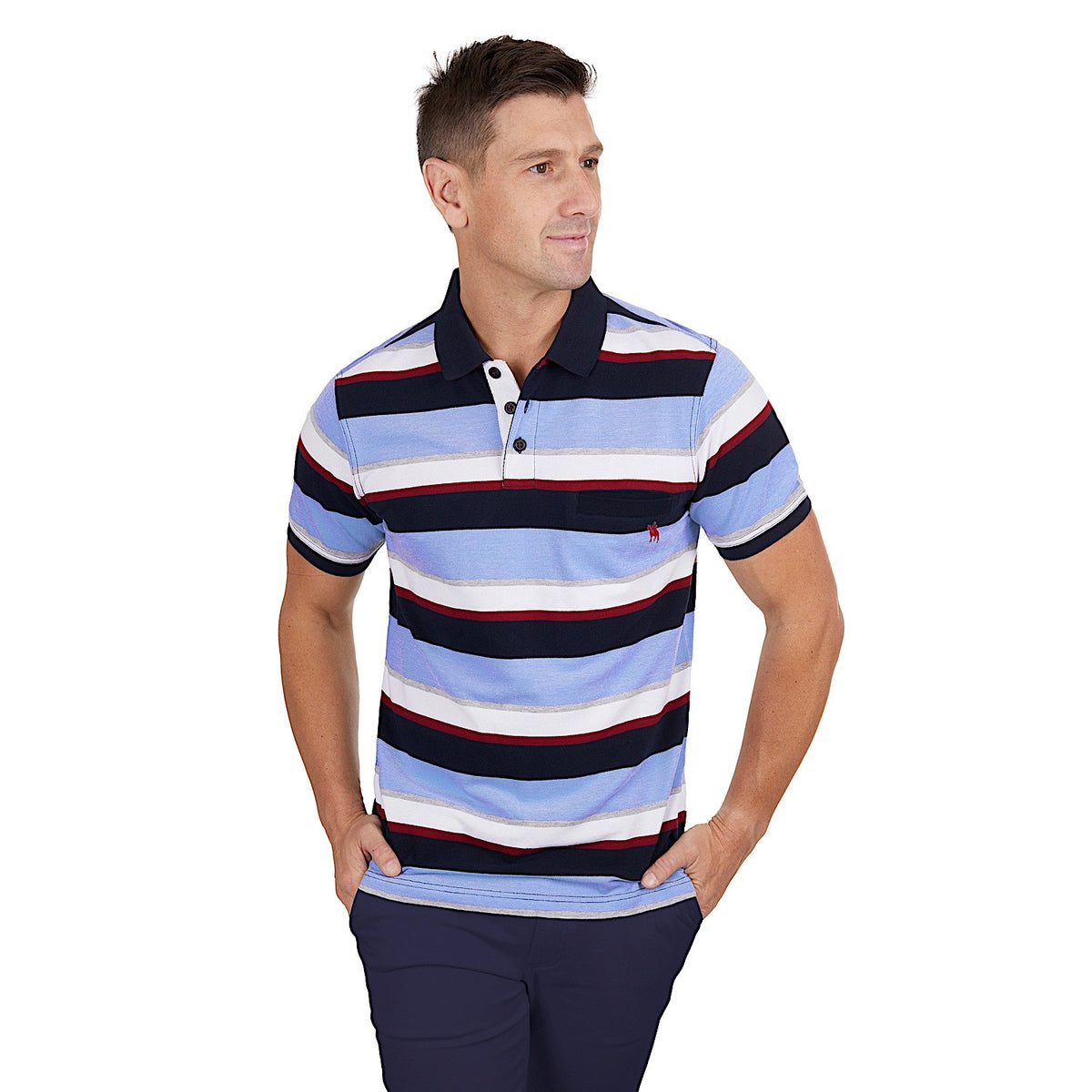Thomas Cook Men’s Gavin Polo - Navy/Blue