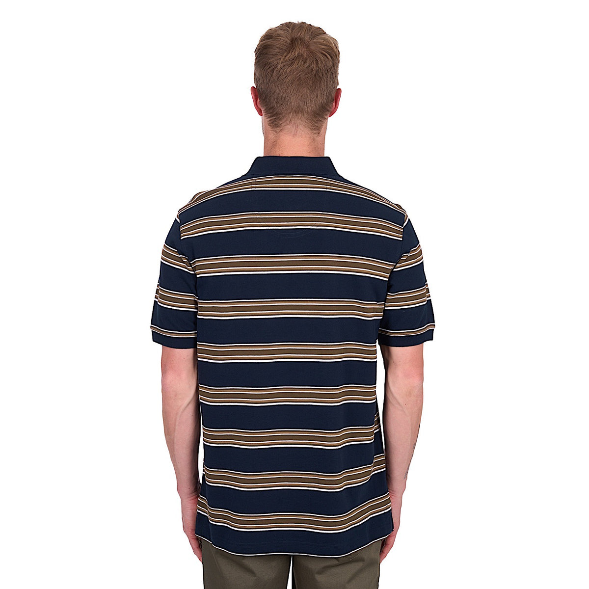 Thomas Cook Men’s Anthony Polo - Navy/Dark Tan