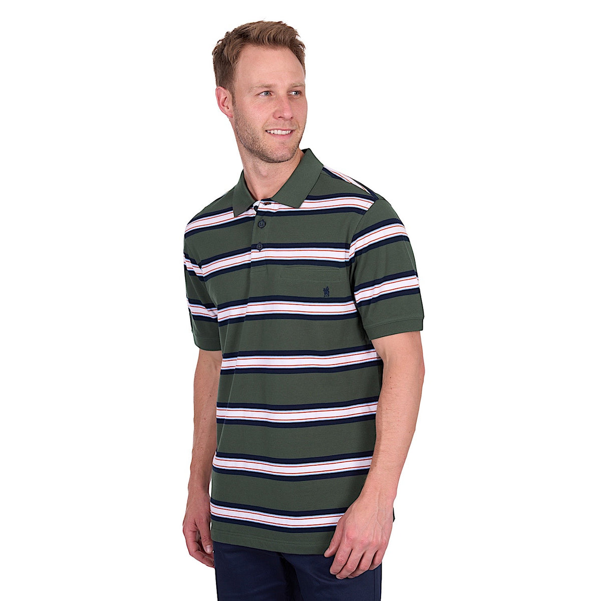 Thomas Cook Men’s Chad Polo - Navy/Green