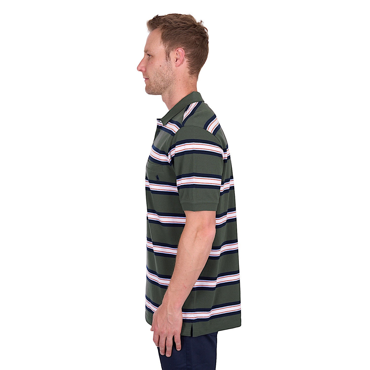 Thomas Cook Men’s Chad Polo - Navy/Green