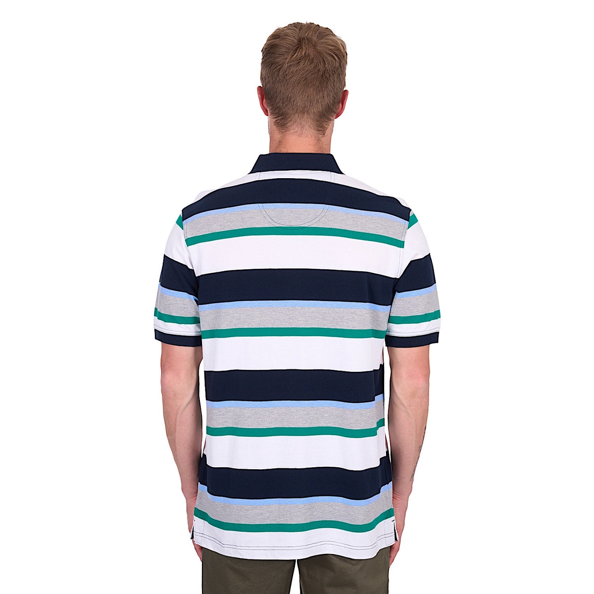 Thomas Cook Men’s Paul Polo - Navy/Grey Marle