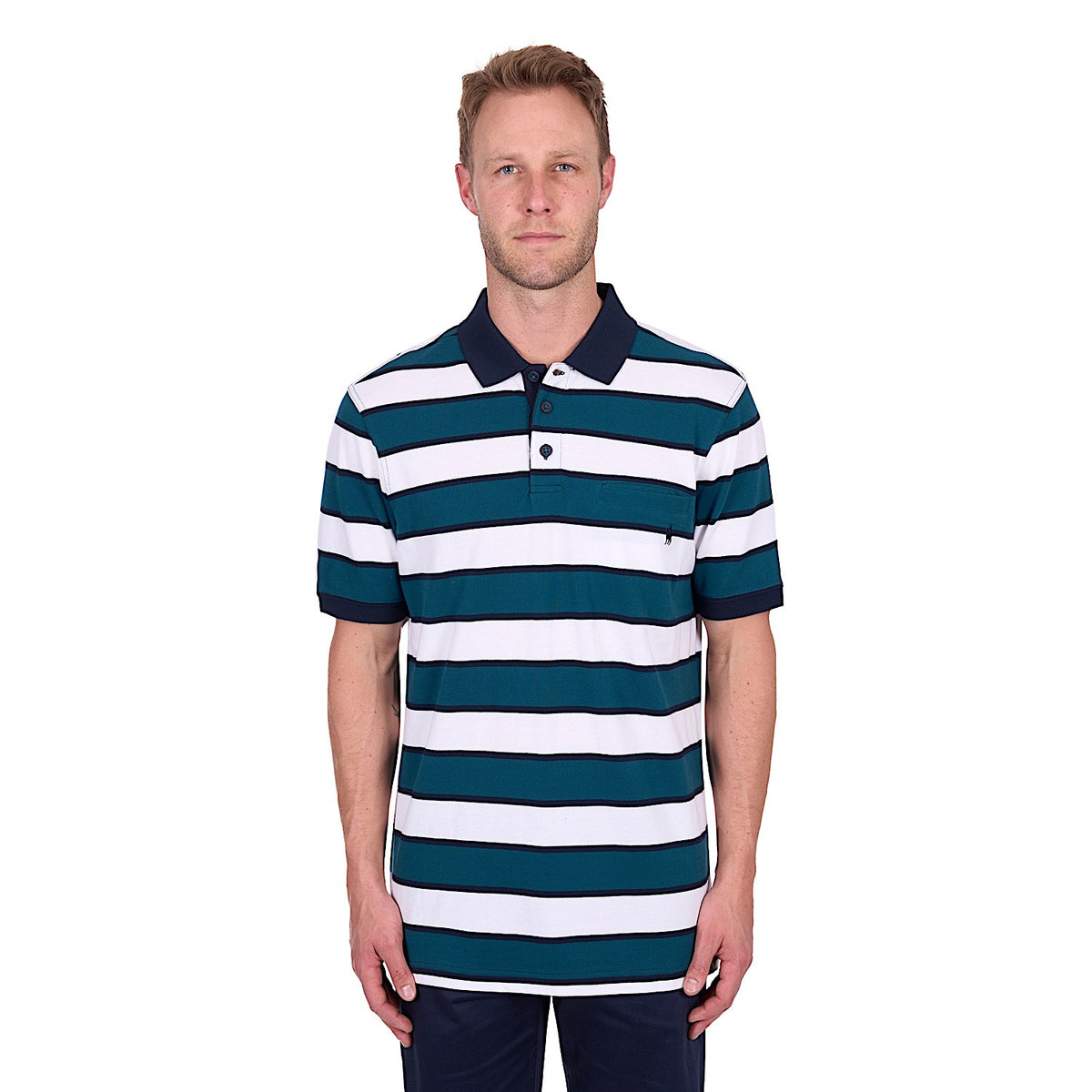 Thomas Cook Men’s Ryan Polo - White/Ocean