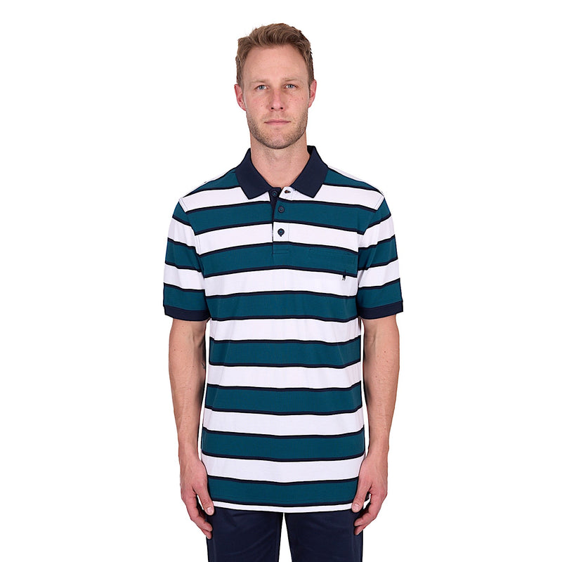 Thomas Cook Men’s Ryan Polo - White/Ocean
