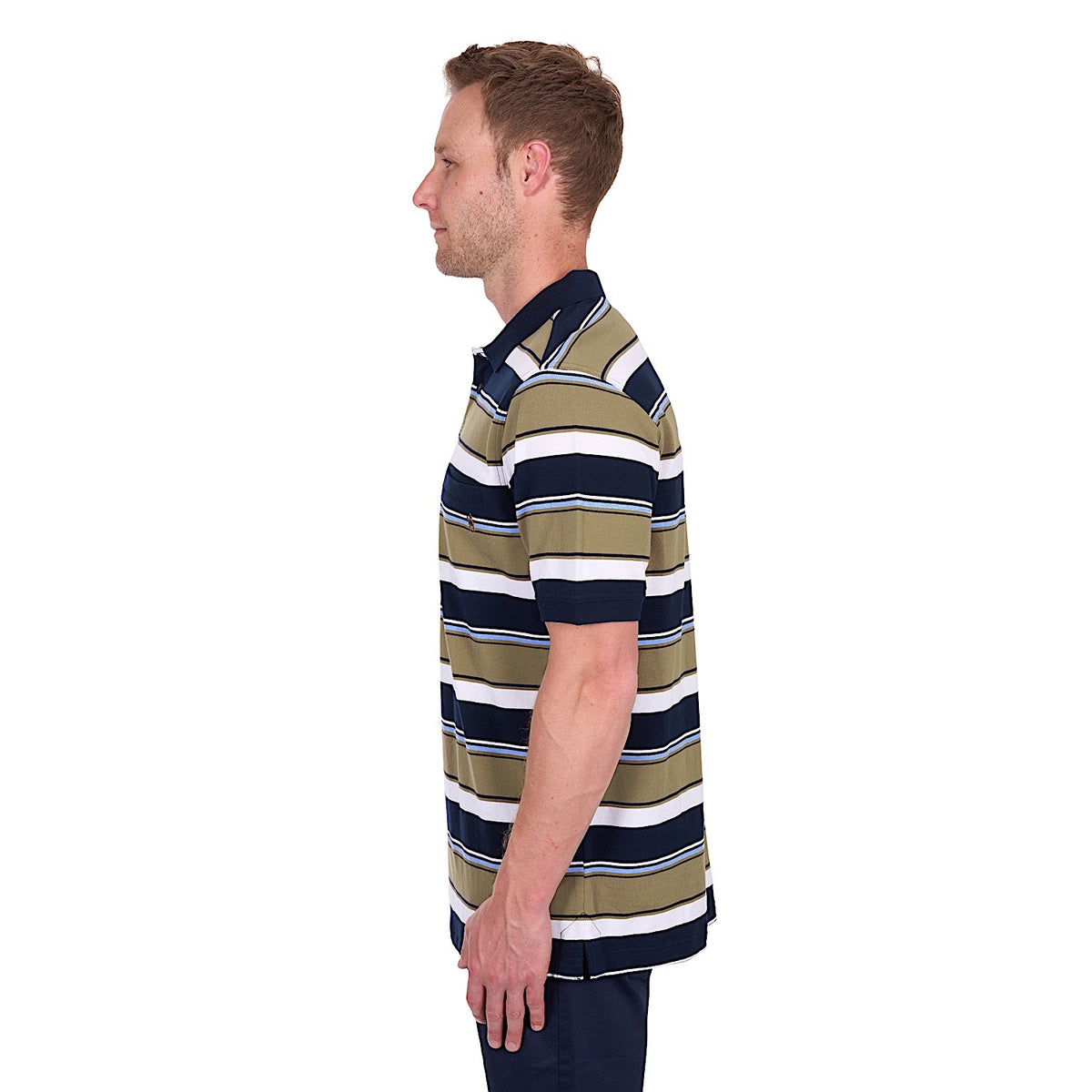 Thomas Cook Men’s Tim Polo - Navy/Tan