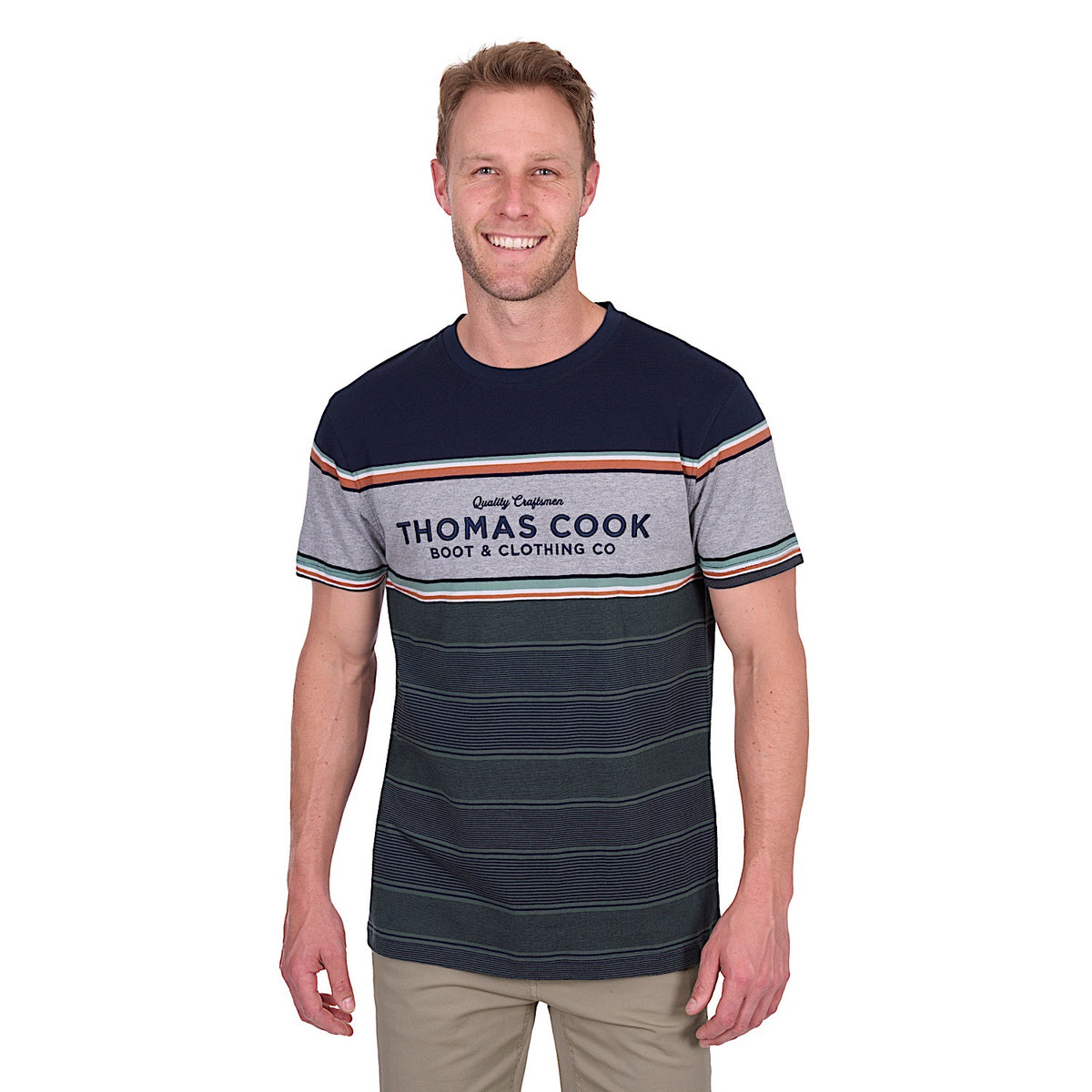 Thomas Cook Men’s Dion Tee - Navy/Green