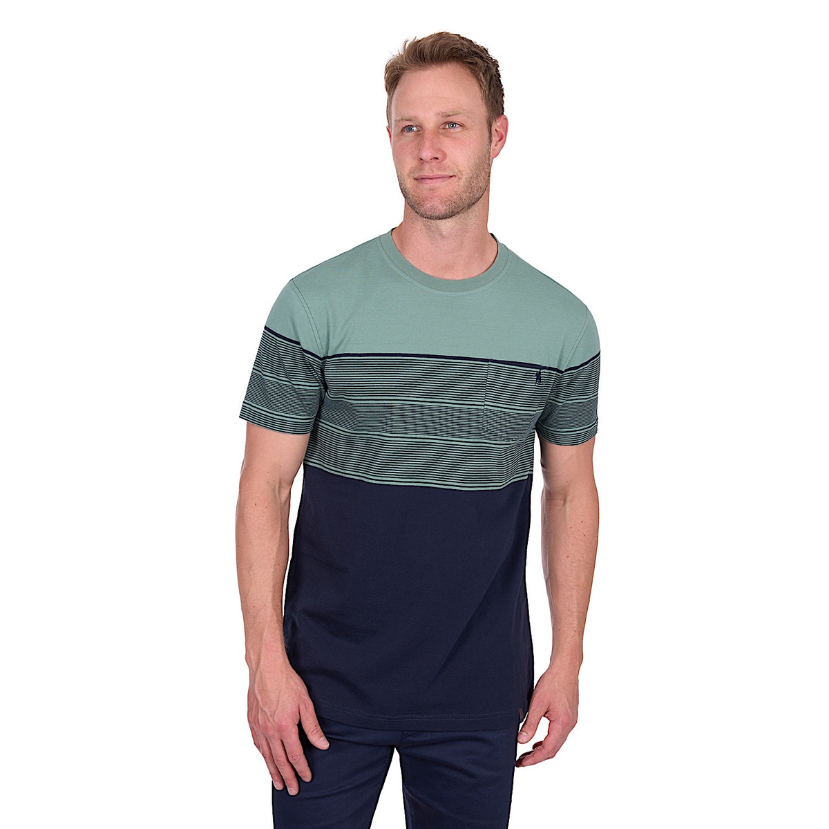 Thomas Cook Men’s Jason Tee - Navy/Sage