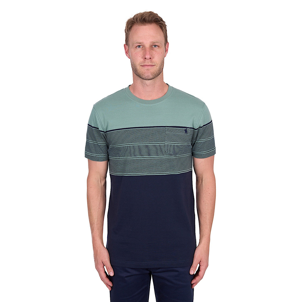 Thomas Cook Men’s Jason Tee - Navy/Sage