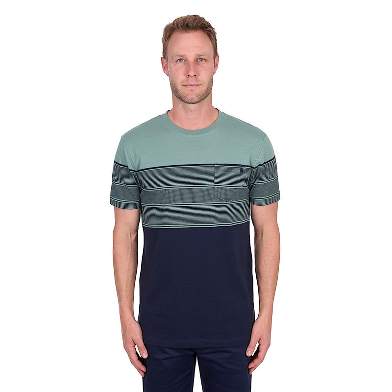 Thomas Cook Men’s Jason Tee - Navy/Sage