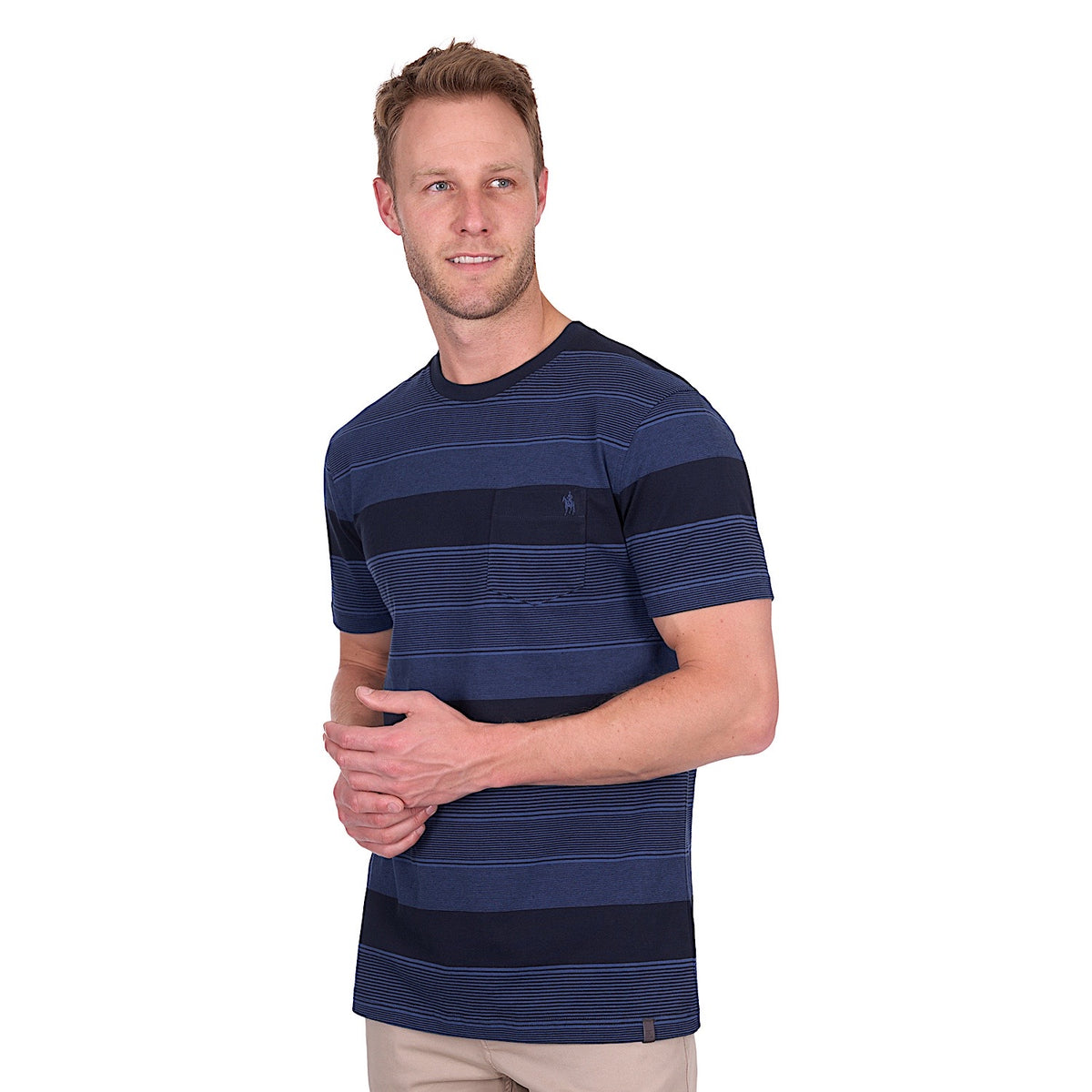 Thomas Cook Men’s Edward Tee - Navy/Blue Ocean