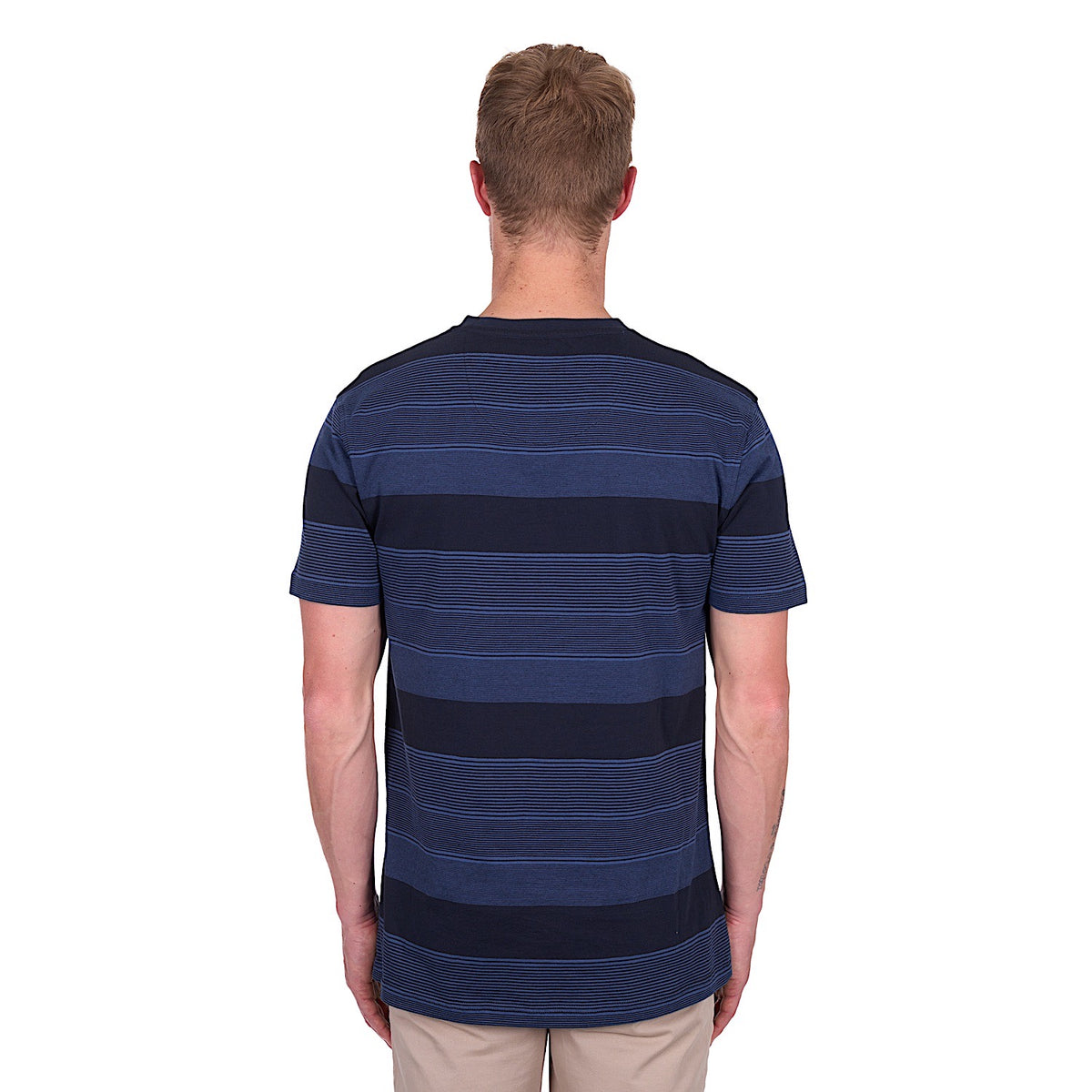 Thomas Cook Men’s Edward Tee - Navy/Blue Ocean