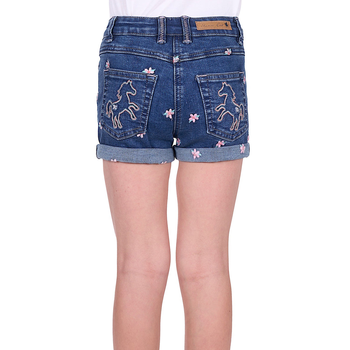 Thomas Cook Girl’s Hailey Denim Short - Mid Wash