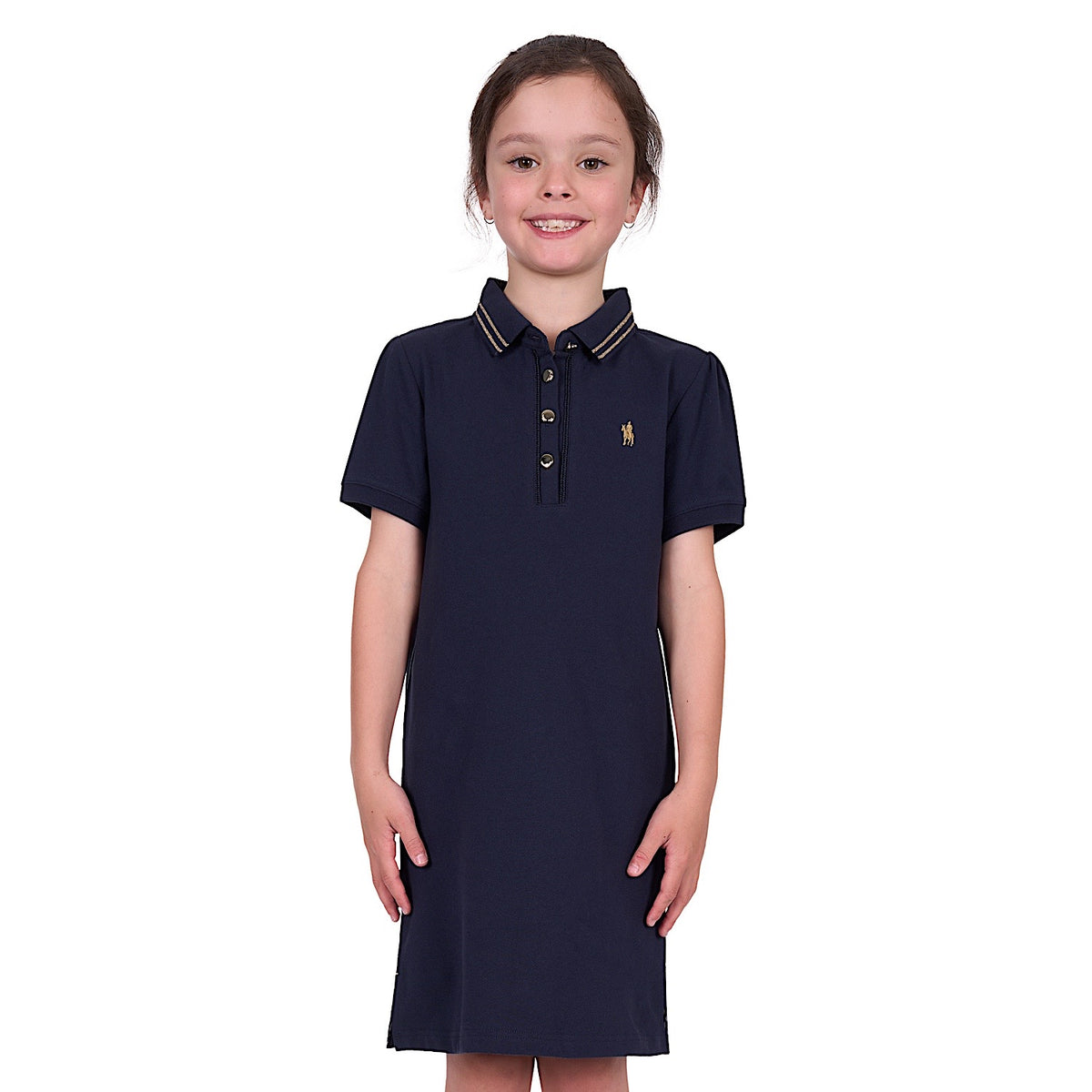 Thomas Cook Girl’s Traci Polo Dress - Navy