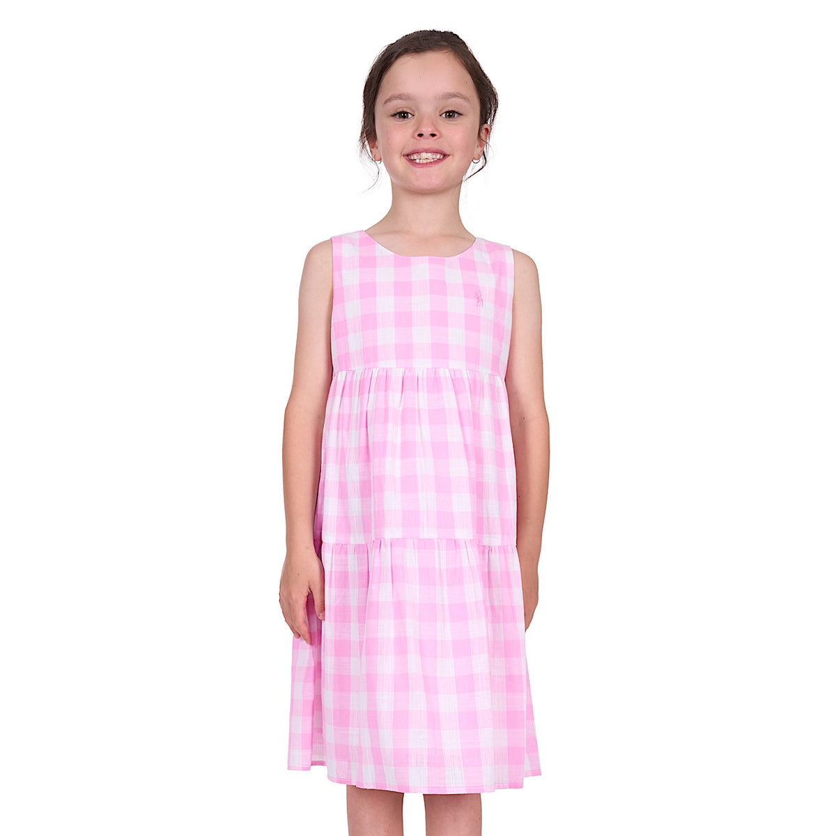 Thomas Cook Girl’s Amity Dress - Pink/White