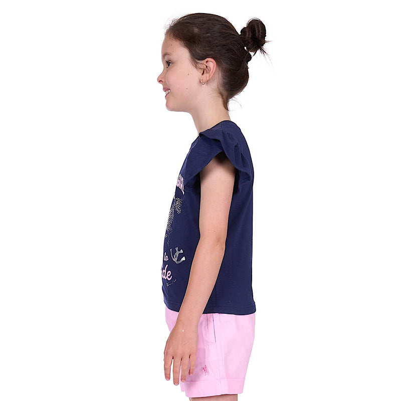 Thomas Cook Girl’s Heidi Tee - Navy