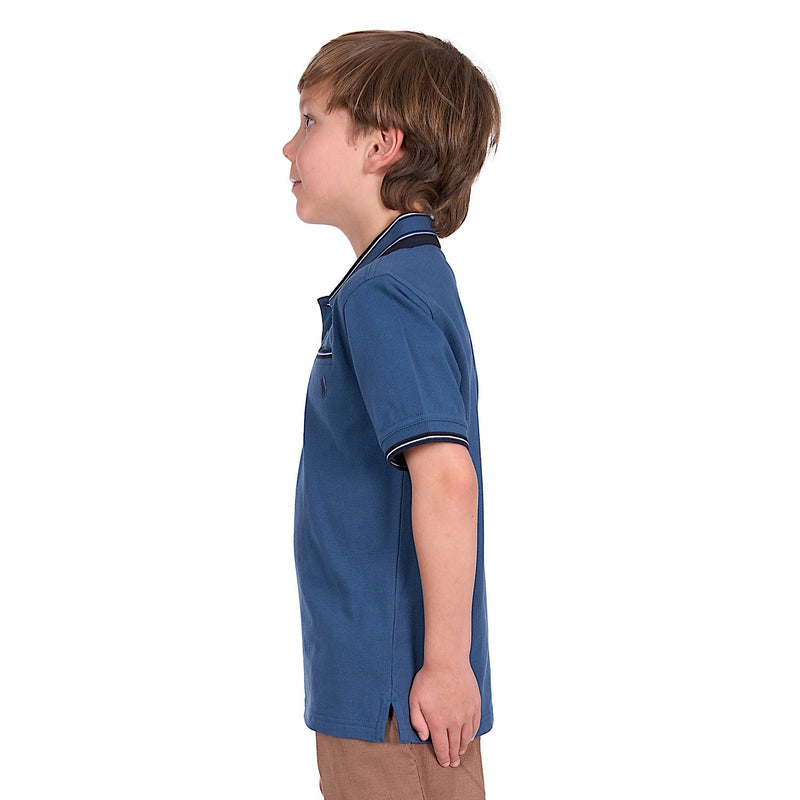 Thomas Cook Boy’s Ben Polo - Blue Ocean