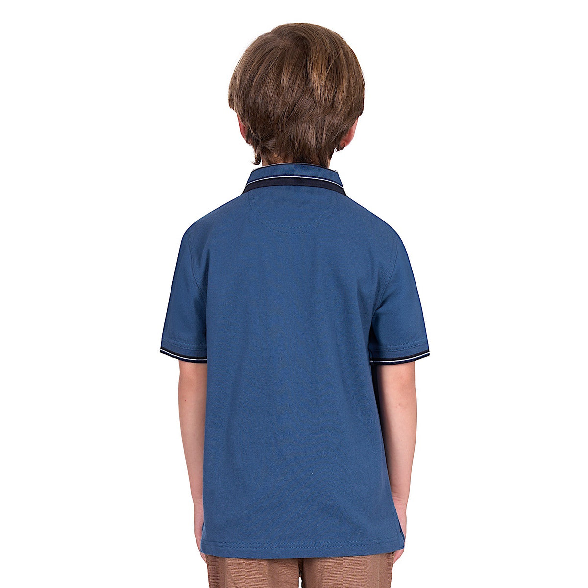 Thomas Cook Boy’s Ben Polo - Blue Ocean