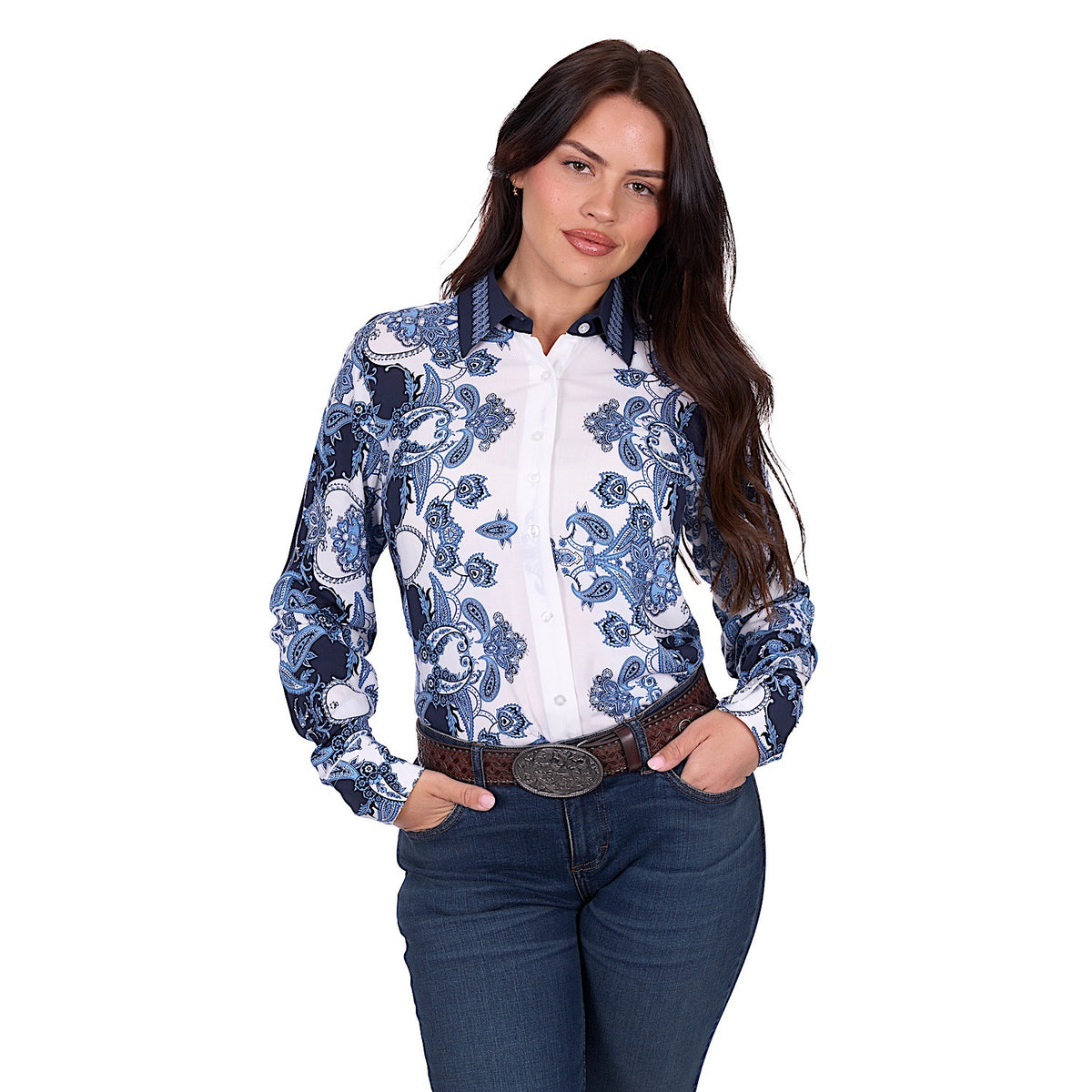 Wrangler Women’s Linda Shirt - Blue